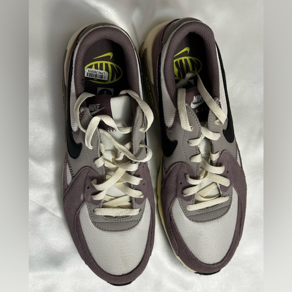 New Nike Air Max Excee Sneakers in Purple and Cream